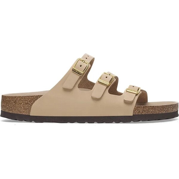 Nubukové šľapky Birkenstock Florida HEX 63313078