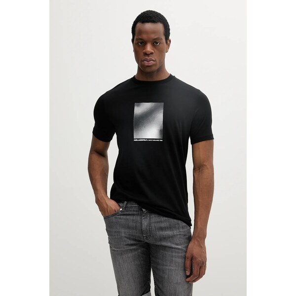 Bavlnené tričko Karl Lagerfeld 63466154