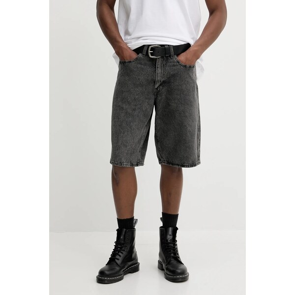 Rifľové krátke nohavice Levis 478 BAGGY SHORTS 63608169