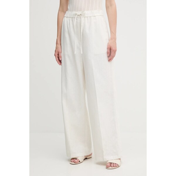 Ľanové nohavice Calvin Klein 63800273