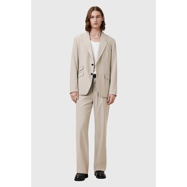 Nohavice s prímesou vlny AllSaints GALLOW 63996875