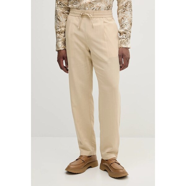 Nohavice s prímesou ľanu Marciano by Guess DANIEL 63676574