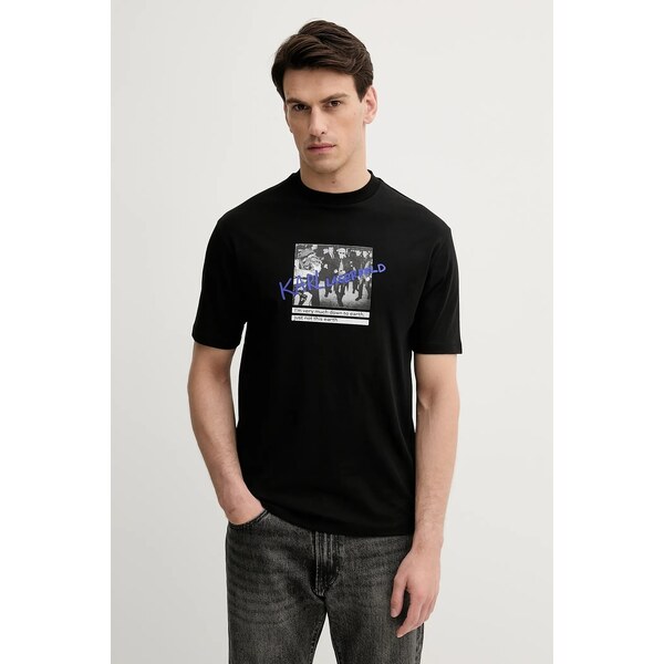 Bavlnené tričko Karl Lagerfeld 63777152