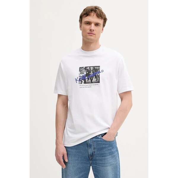 Bavlnené tričko Karl Lagerfeld 63761436