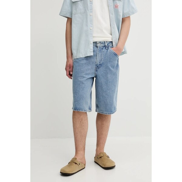 Rifľové krátke nohavice Levis 568 LOOSE CRPNTR SHORTS 63761619