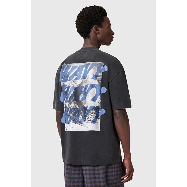 Bavlnené tričko AllSaints WAVY 63996964