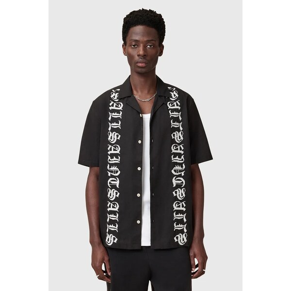 Bavlnená košeľa AllSaints SCRIPTURE 63996979
