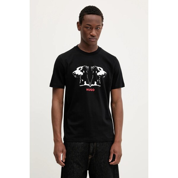 Bavlnené tričko HUGO Dobero 63763713