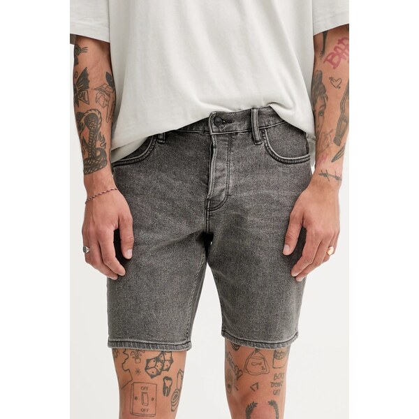 Rifľové krátke nohavice AllSaints SWITCH 63997020