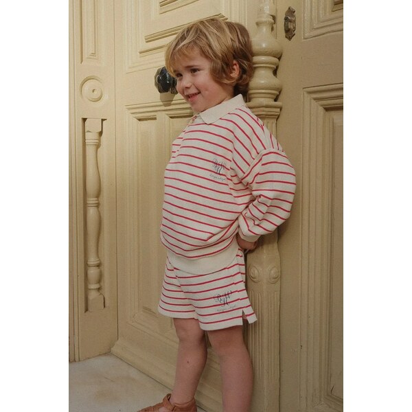 Detské bavlnené šortky Konges Sløjd RHW X KS LARGO SHORTS GOTS 63787612