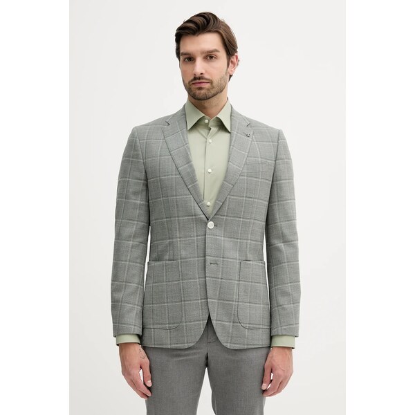 Vlnené sako BOSS H-Janson-FL-253 66674978