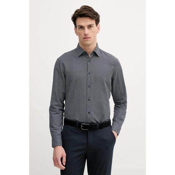 Ľanová košeľa BOSS 63793273