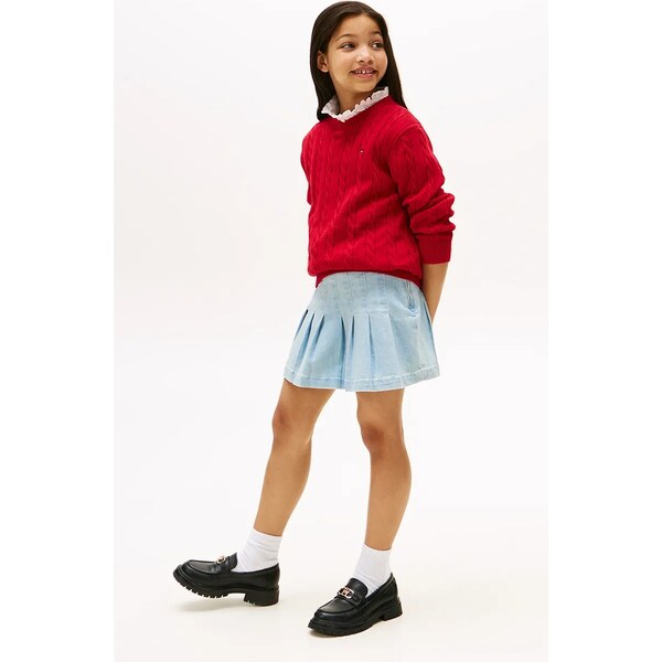 Dievčenská rifľová sukňa Tommy Hilfiger 63848416