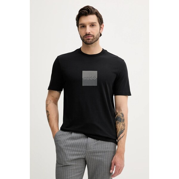 Bavlnené tričko HUGO Dusplit 63899766