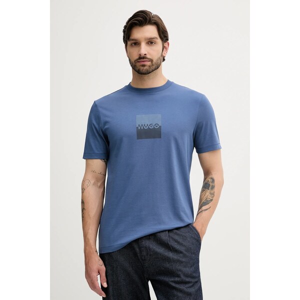 Bavlnené tričko HUGO Dusplit 63905541