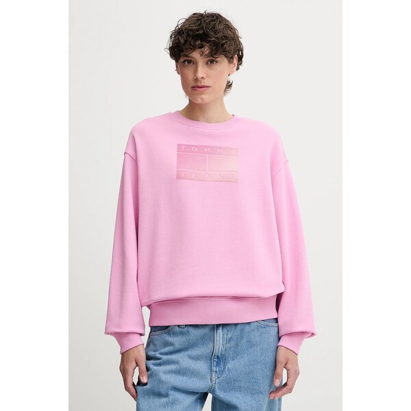 Bavlnená mikina Tommy Jeans 63899818