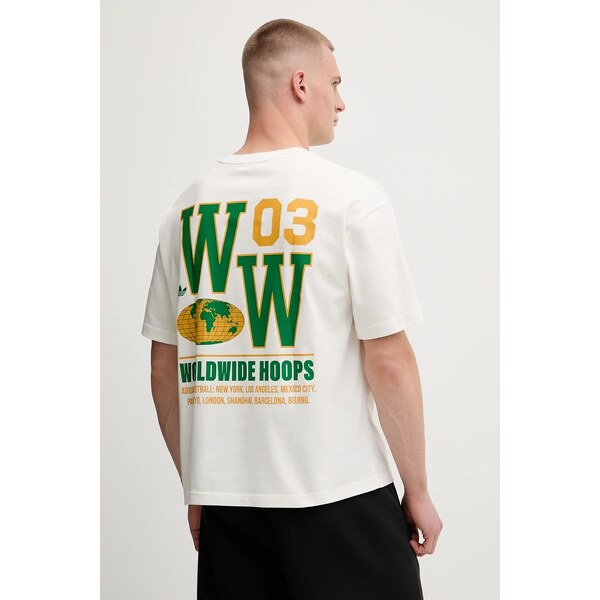 Tričko adidas Originals Glbl Hoops Tee 63995117