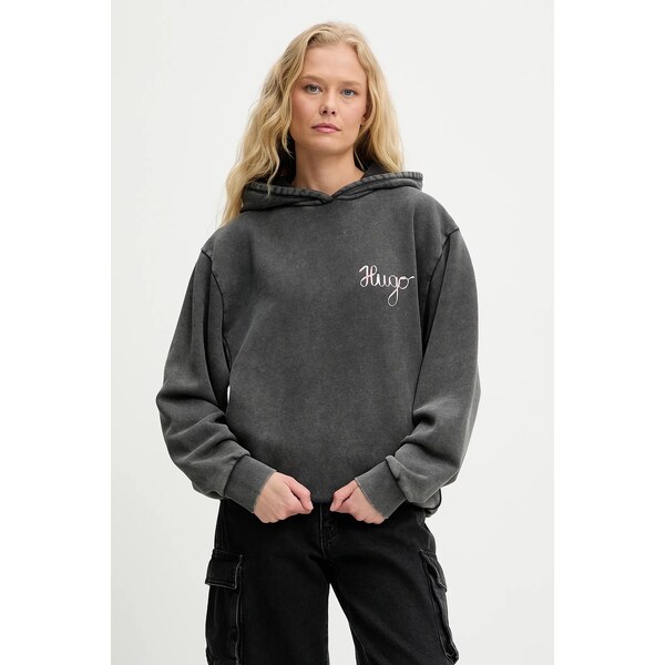 Bavlnená mikina HUGO Deboxina 63995331