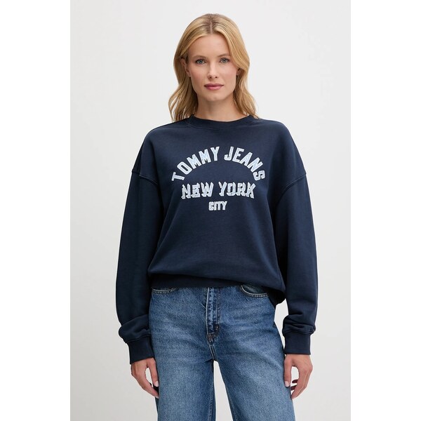 Bavlnená mikina Tommy Jeans 64017623