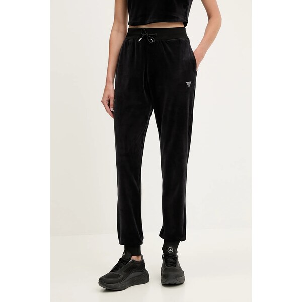 Velúrové tepláky Guess COUTURE 64053316