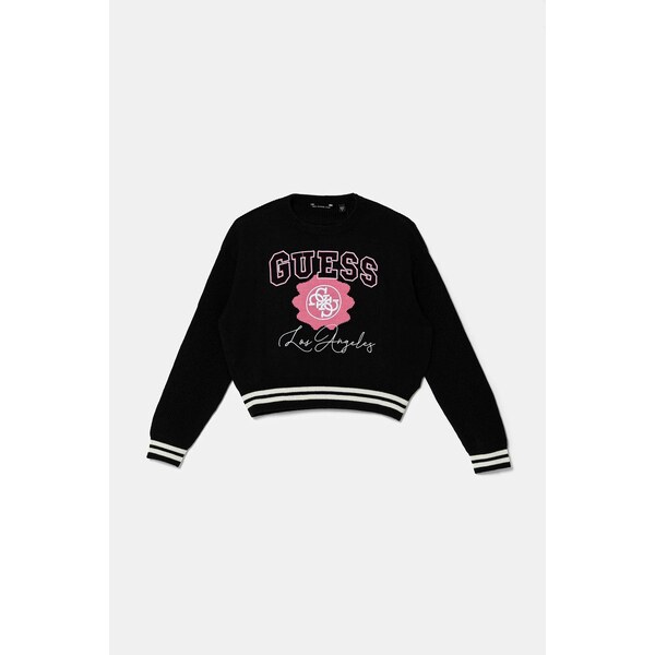 Detský sveter s prímesou vlny Guess 64047303