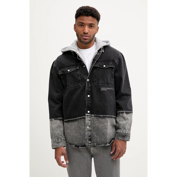 Rifľová košeľa Karl Lagerfeld Jeans 64102952