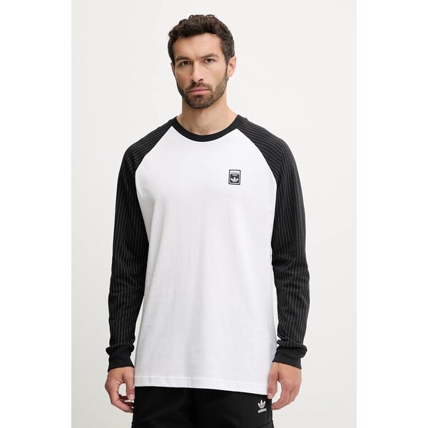 Bavlnené tričko s dlhým rukávom adidas Originals Graphic Lo Tee 64103259