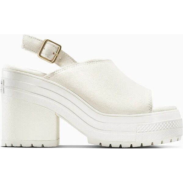 Semišové sandále Converse Chuck 70 De Luxe Heel Mule 64121786