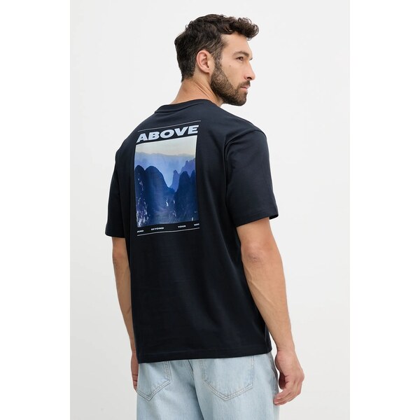 Bavlnené tričko BOSS Orange Te_move 64282361