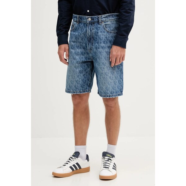 Rifľové krátke nohavice Calvin Klein Jeans 64130084