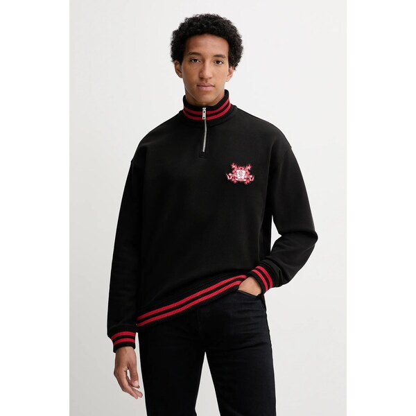 Bavlnená mikina HUGO Dugbytop 64336418