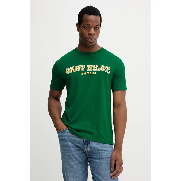 Bavlnené tričko Gant 64408695