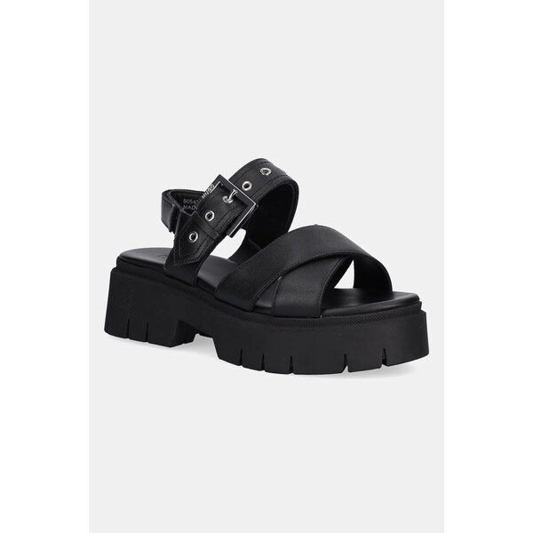 Kožené sandále HUGO Kris 62851955