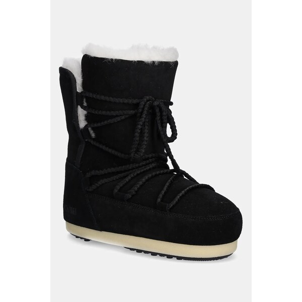 Semišové snehule Moon Boot MB EVX BOOT SUEDE / SHEARLING 65781302
