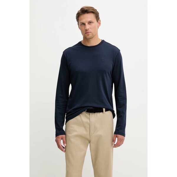 Bavlnené tričko s dlhým rukávom Calvin Klein 64972098