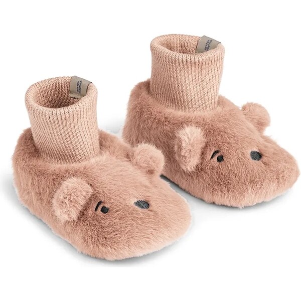 Detské papuče Liewood Beth Bear Plush Slipper 66005568