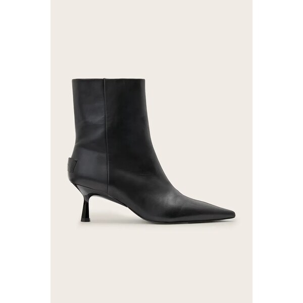 Kožené členkové topánky AllSaints Vivian Boot 65633346