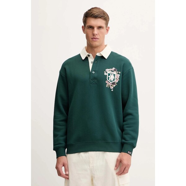 Bavlnená mikina EA7 Emporio Armani 65858327