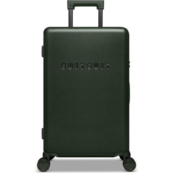 Plastový kufr SUITSUIT Mystique Dark Olive M - tmavo zelená 66153592