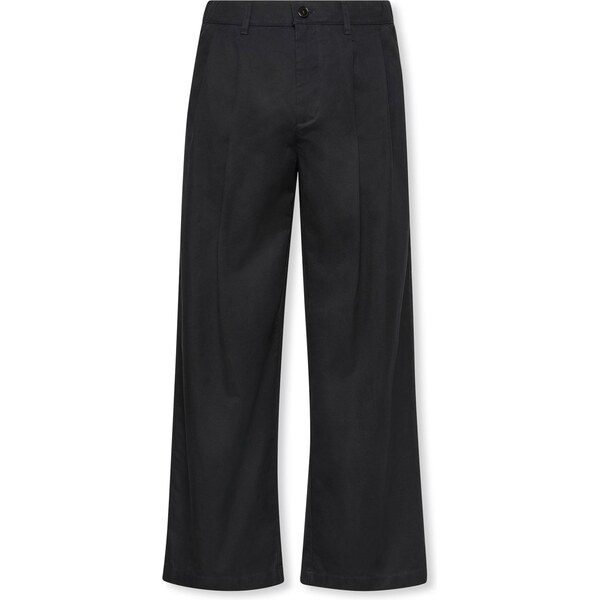 Calvin Klein Plisované nohavice čierna 66037324