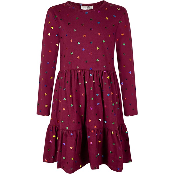 happy girls Šaty farba lesného ovocia 66038360