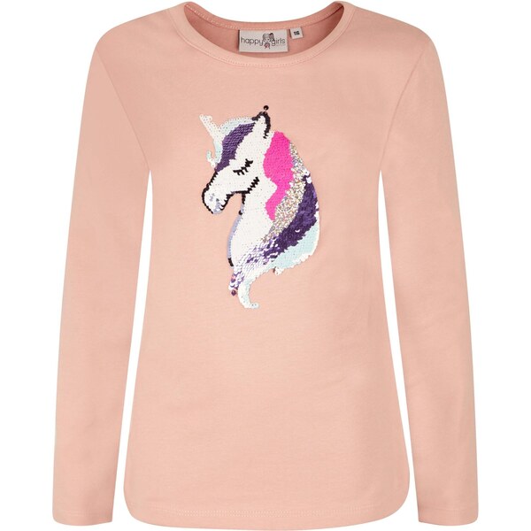 happy girls Tričko zmiešané farby / ružová 66038507