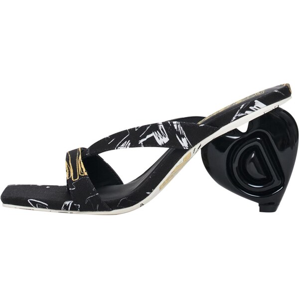 Desigual Sandále čierna / biela 66038492