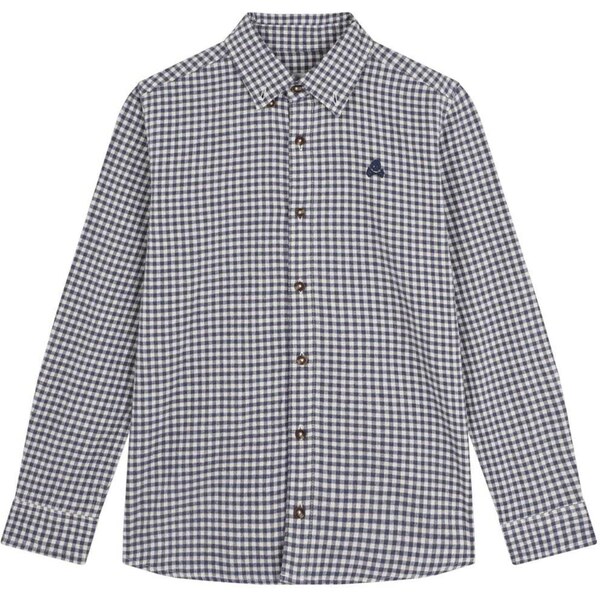 Scalpers Košeľa modrá / biela 66038700