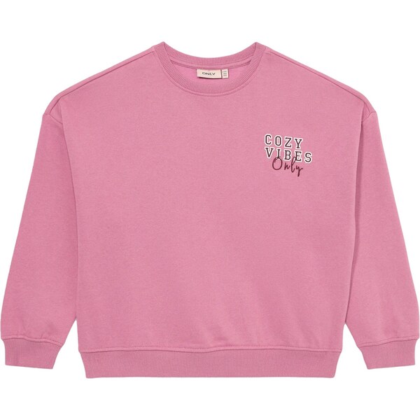 ONLY GIRLS Mikina KOGBila námornícka modrá / svetlohnedá / fialová / 66039183