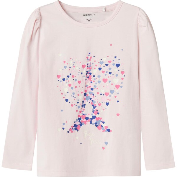 NAME IT Tričko NMFOLLIA modrá / ružová / svetloružová / biela 66039191