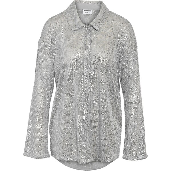 Noisy may Blúzka NMSCARLET strieborná 66040407