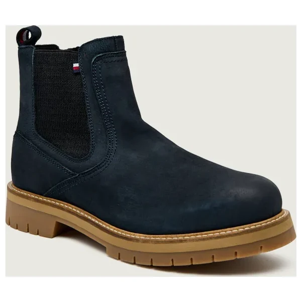 Tommy Hilfiger Jazdecké topánky FLEX CHELSEA | semiš 66036254