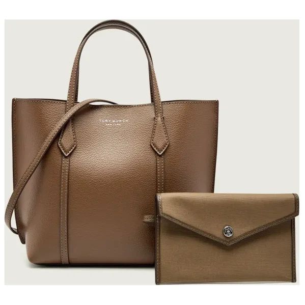 TORY BURCH Kožený kufrík + príručná taštička Perry Small 66034647