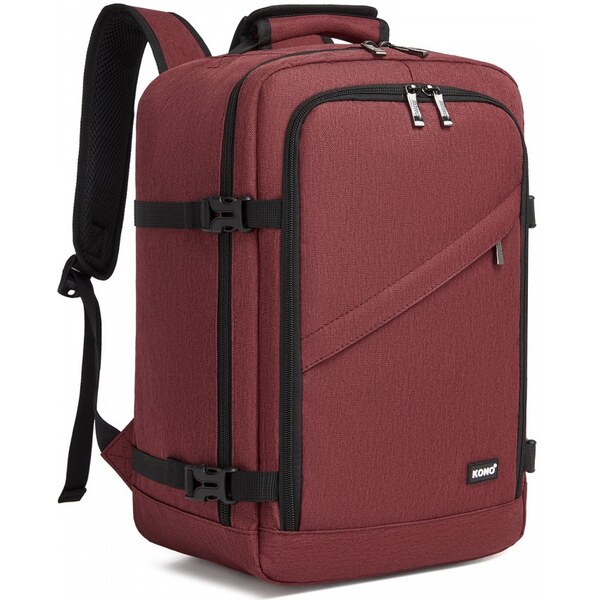KONO Batoh - Carryon, pre cestovateľov, červený 66043679